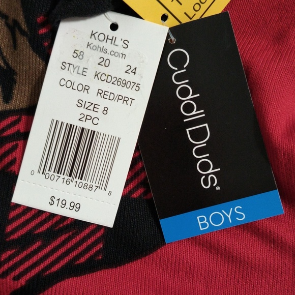 New Bear Boy Pajamas / Size 8 - Picture 2 of 5